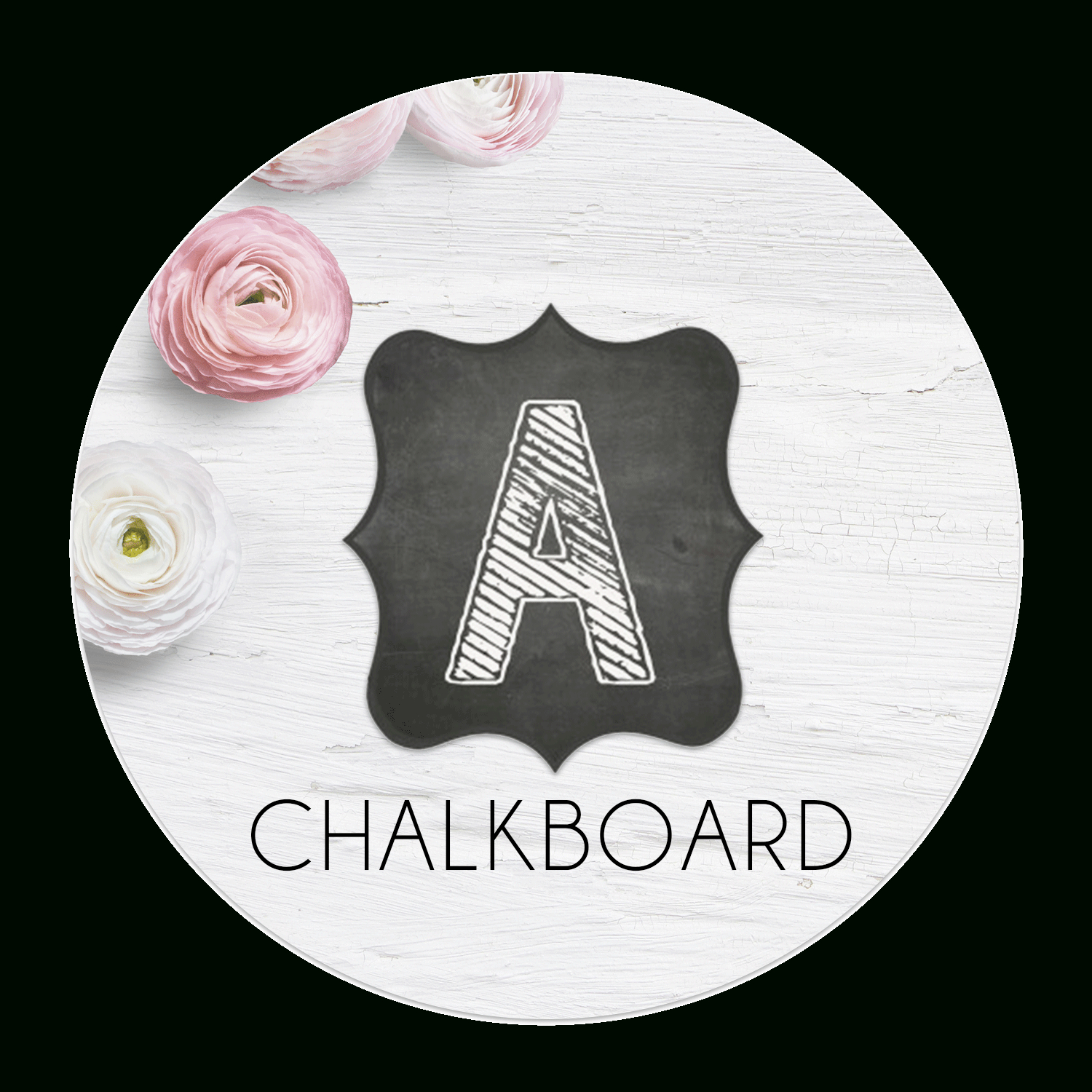 Chalkboard-Banner-Letters - Swanky Design Co. pertaining to Diy Swank Free Printable Letters