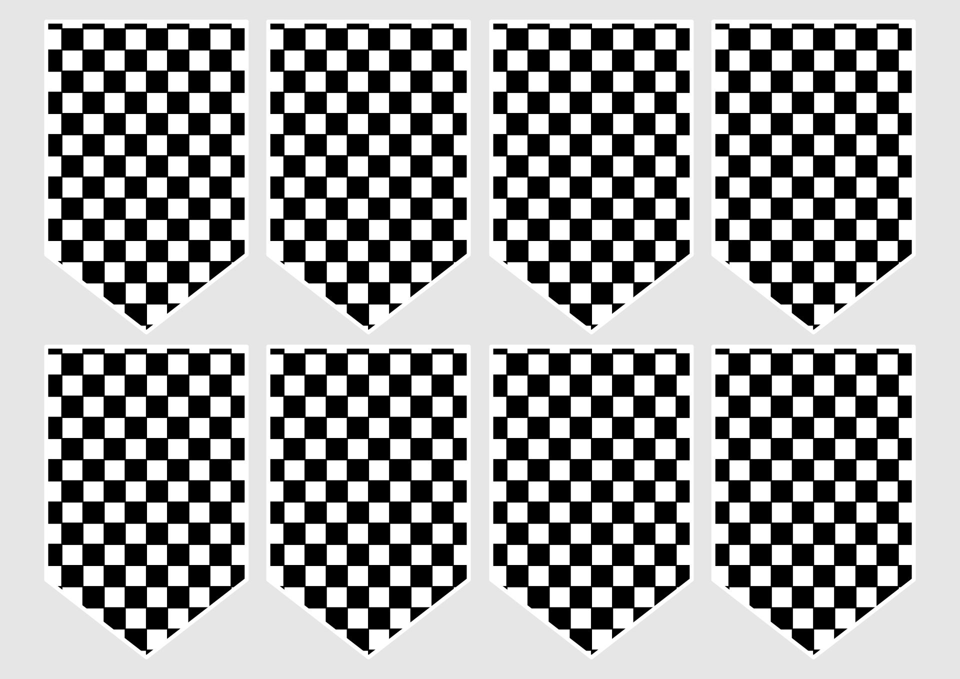 Checkered Banner Printable Free intended for Free Printable Checkered Flag Banner