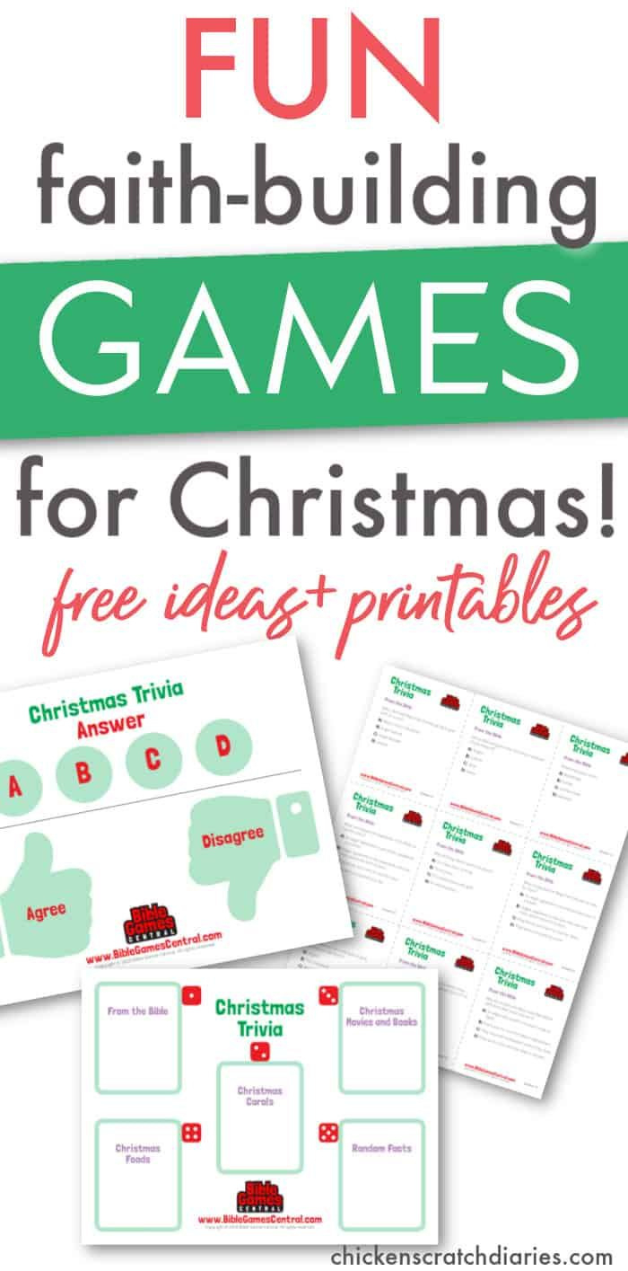 Christian Christmas Games: 5 Free, Low-Prep Printable Activities throughout Christian Christmas Games Free Printable