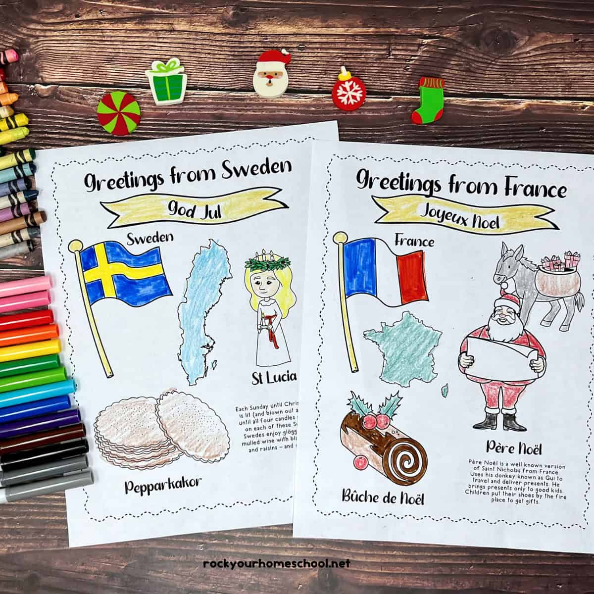 Christmas Around The World Coloring Pages (20 Free) - Rock Your inside Christmas Around The World Free Printables