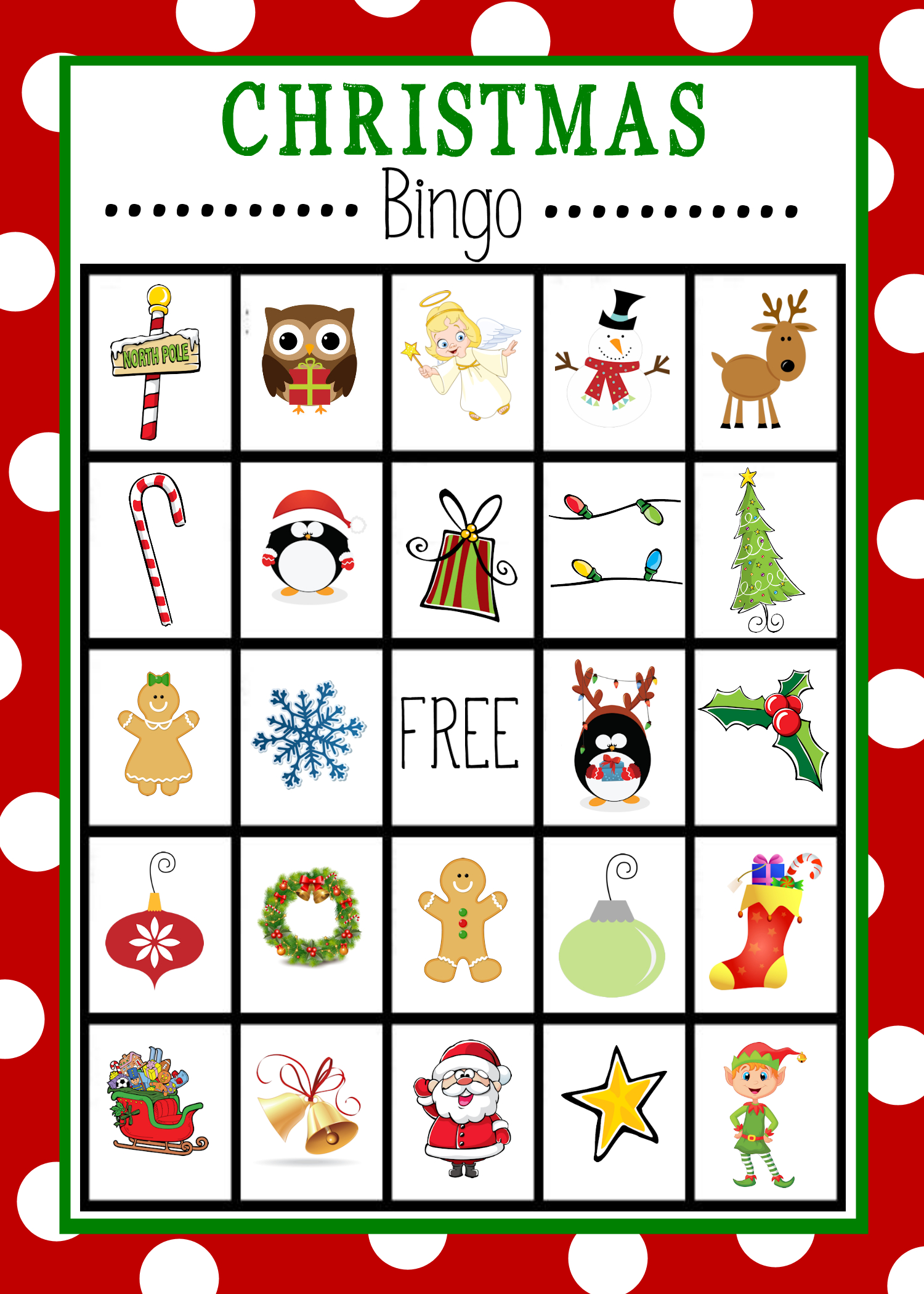 Christmas Bingo - Crazy Little Projects with regard to Christmas Bingo Game Printable Free