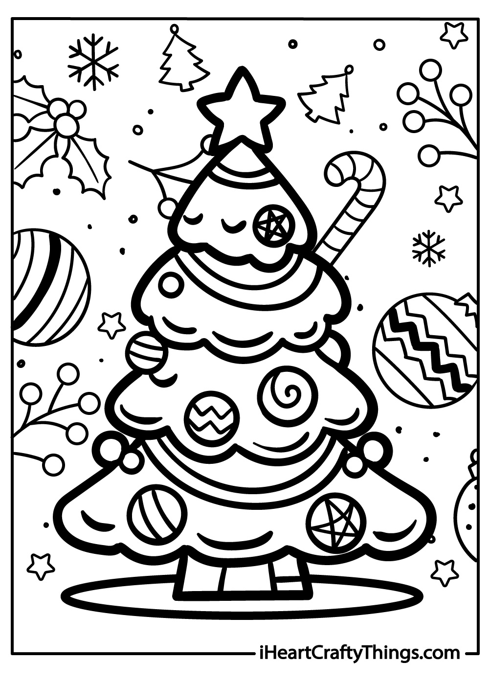 Christmas Coloring Pages (100% Free Printables) - Worksheets Library with Free Christmas Coloring Printables