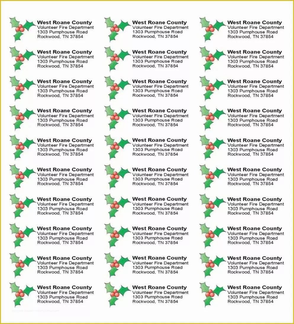 Christmas Mailing Labels Printable - Printable Party Favors regarding Free Printable Christmas Address Labels Avery 5160