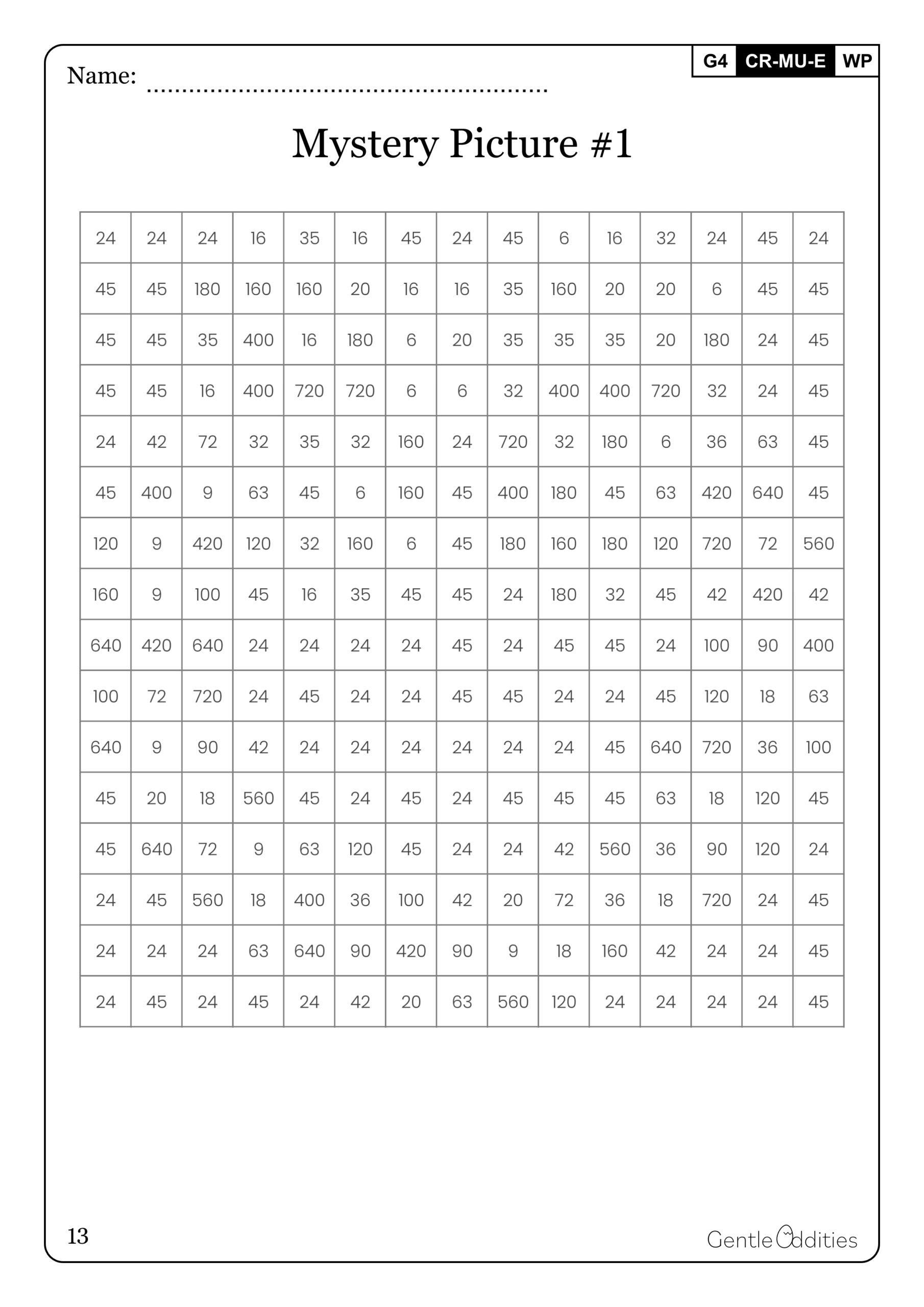 Christmas Math Mystery Pictures Grade 4: Addition Subtraction inside Free Printable Math Mystery Picture Worksheets
