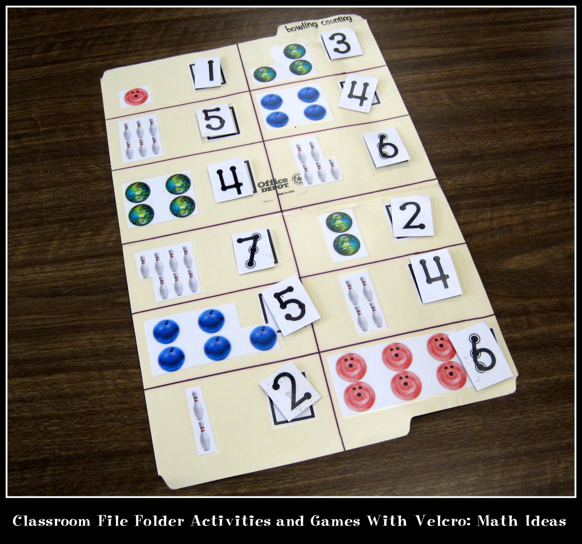 Classroom File Folder Activities And Games With Velcro: Math Ideas throughout Free Printable Math File Folder Games For Preschoolers