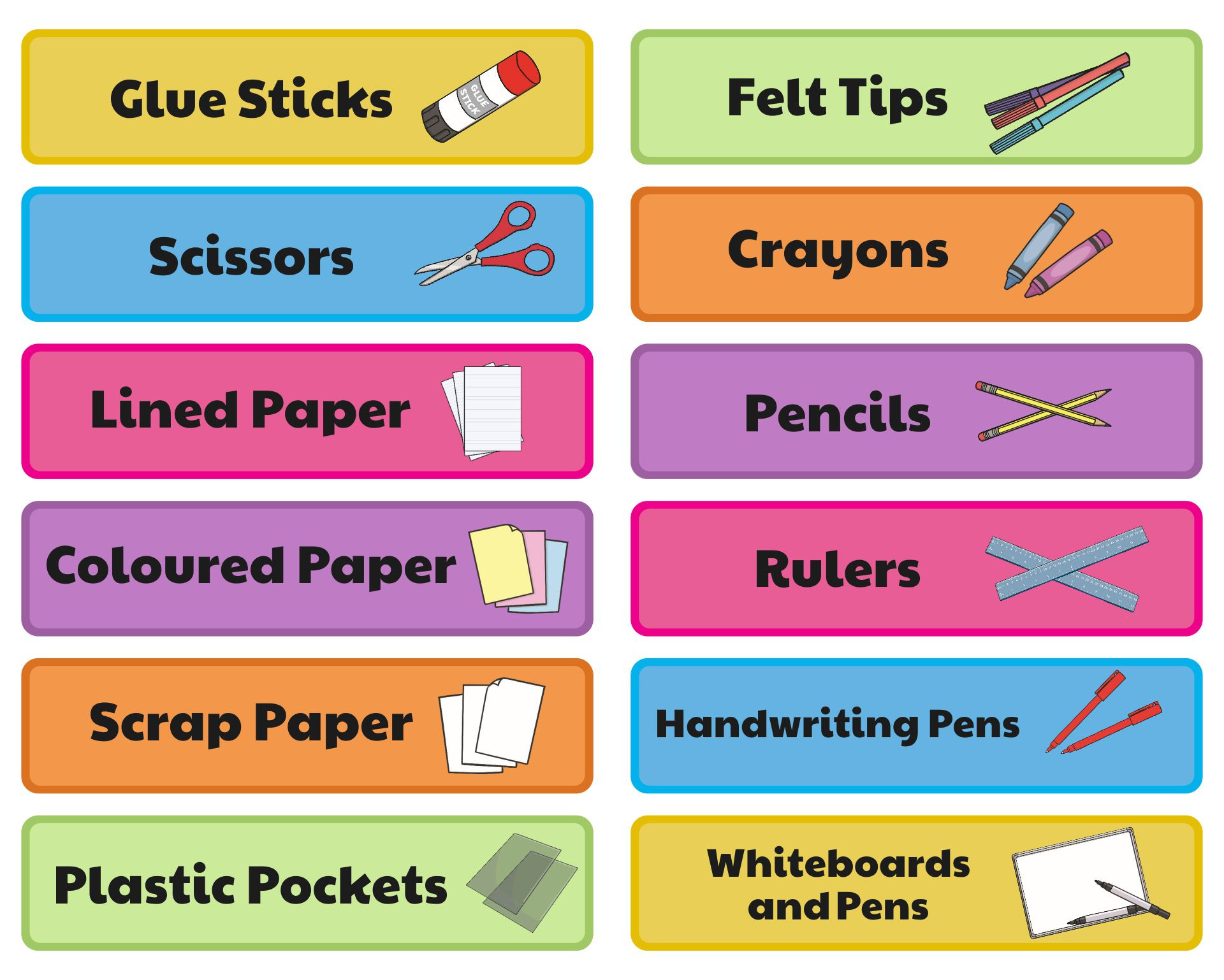 Classroom Labels - 10 Free Pdf Printables | Printablee inside Free Printable Classroom Labels With Pictures