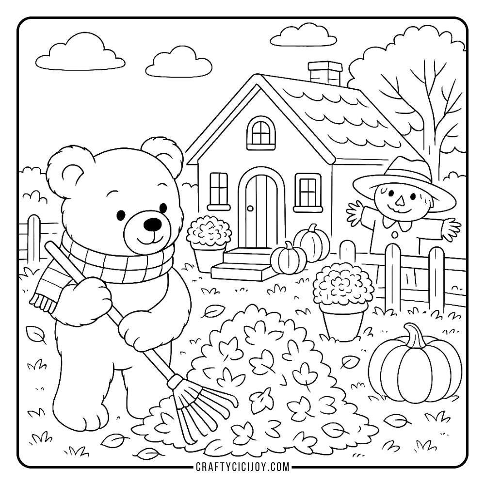 Cozy Fall Coloring Pages (20 Free Printable Pdfs) - Craftycicijoy intended for Free Printable Coloring Pages Fall Season