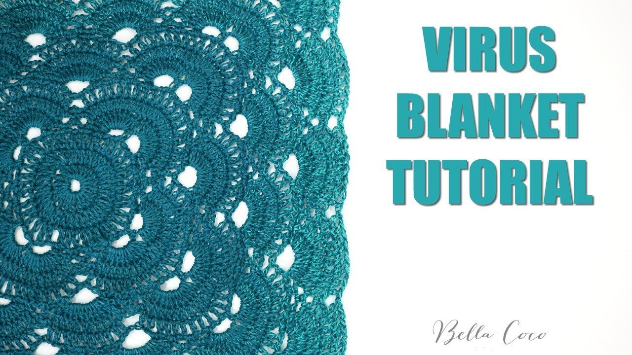 Crochet: Virus Blanket | Bella Coco Crochet pertaining to Virus Blanket Pattern Free Printable
