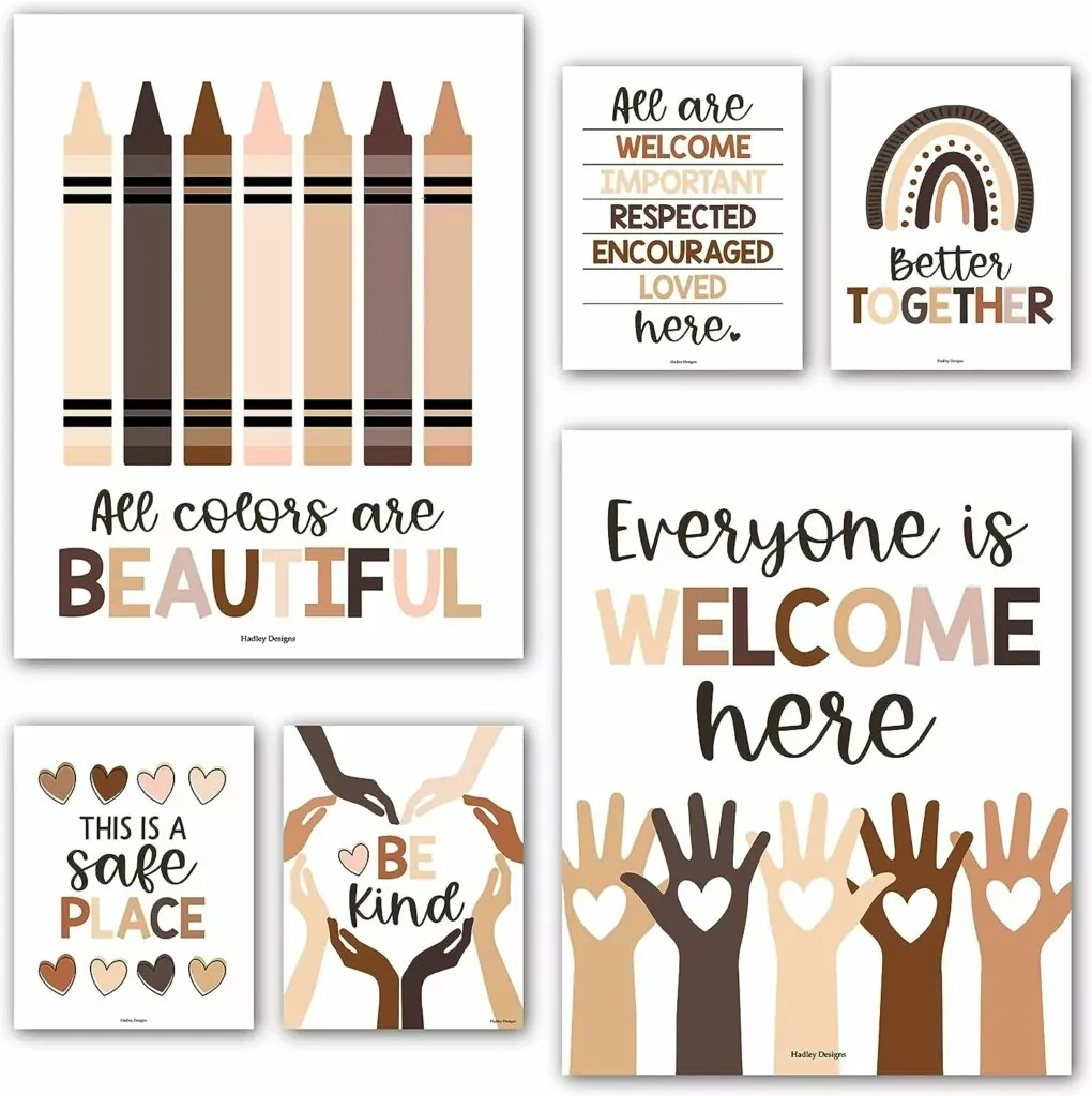 Cultural Diversity Posters For Classroom - Educators Technology regarding Free Printable Multicultural Posters