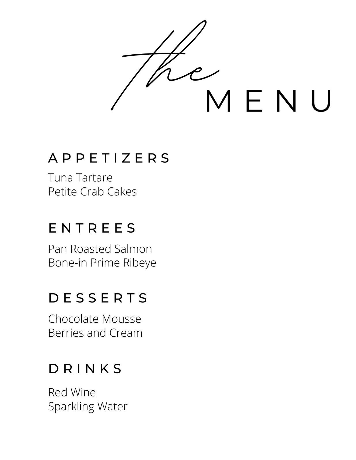 Customize 19,893+ Menus Templates Online - Canva with regard to Menu Template Free Printable Word