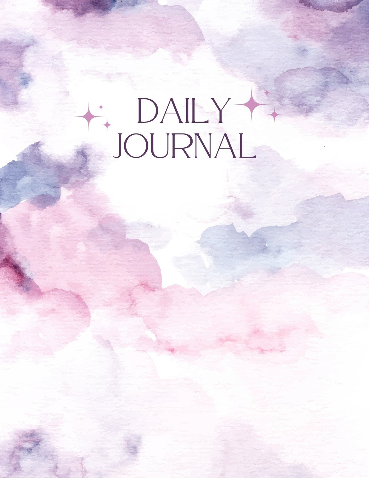 Customize 4,532+ Notebook Covers Templates Online - Canva for Free Printable Watercolor Notebook Covers
