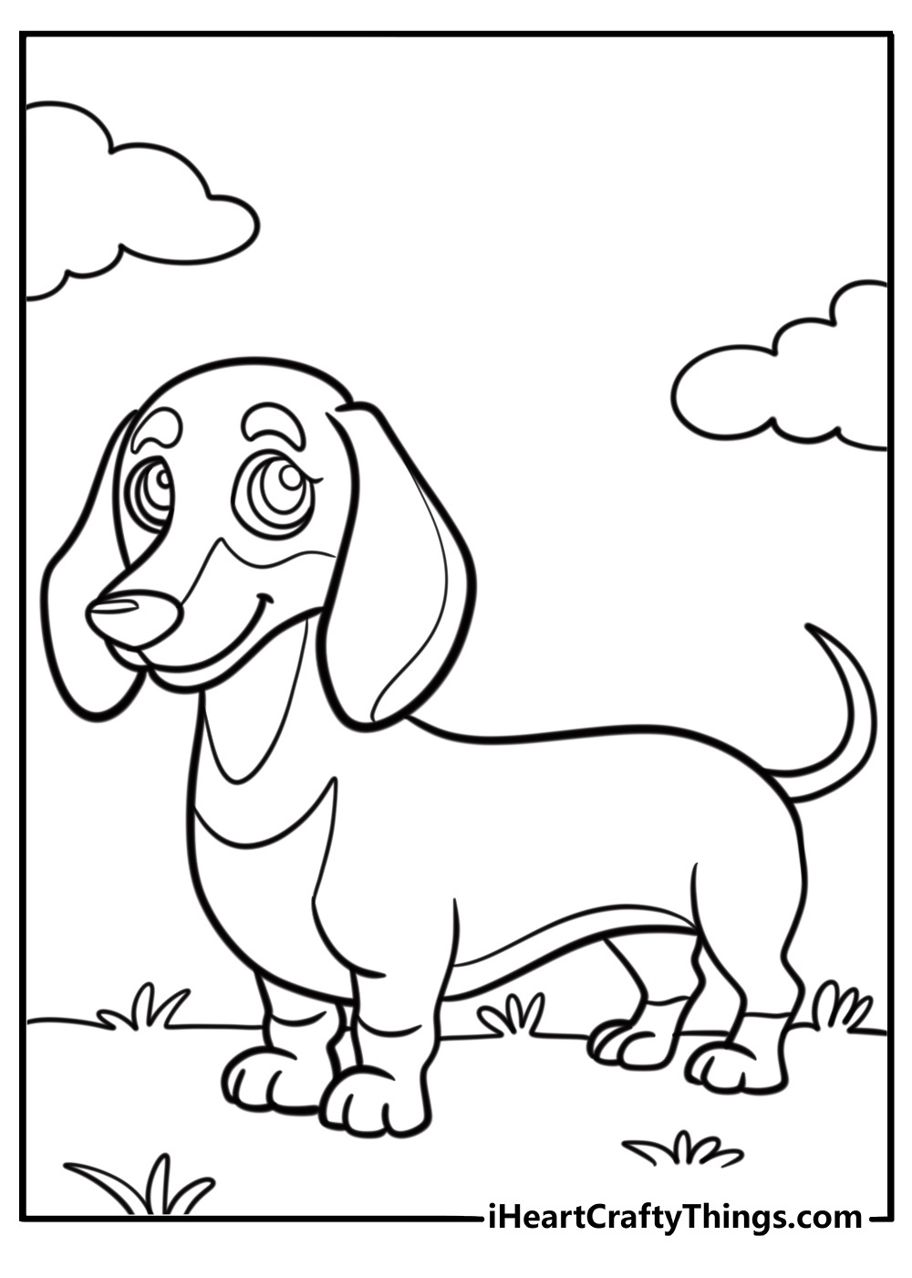 Dachshund Coloring Pages For Kids (30+ Free Printables) regarding Free Printable Dachshund Coloring Pages