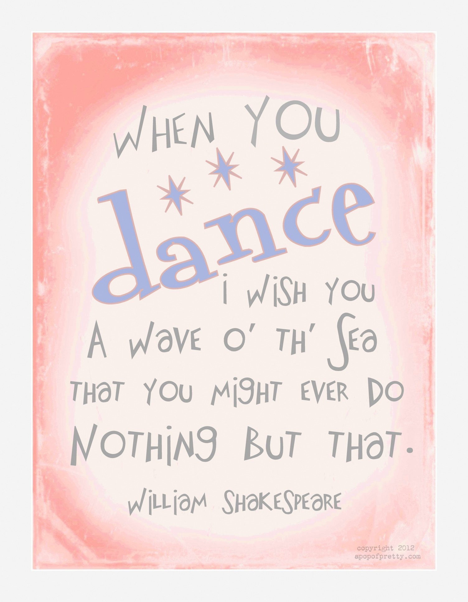 Dance Recital Free Printable: &amp;quot;When You Dance, I Wish You within Free Printable Dance Recital Cards