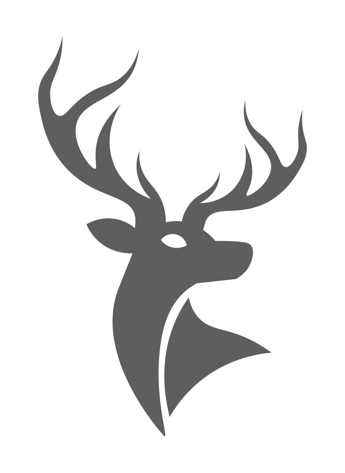 Deer Pumpkin Carving Patterns - 6 Free Pdf Printables | Printablee with regard to Free Printable Deer Pumpkin Stencils