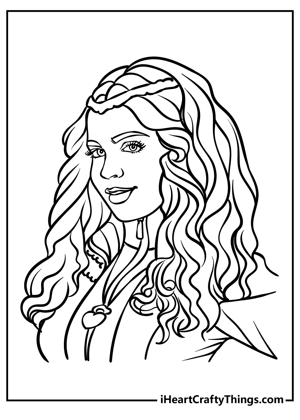 Descendants Coloring Pages (100% Free Printables) - Worksheets Library throughout Free Printable Descendants Coloring Pages