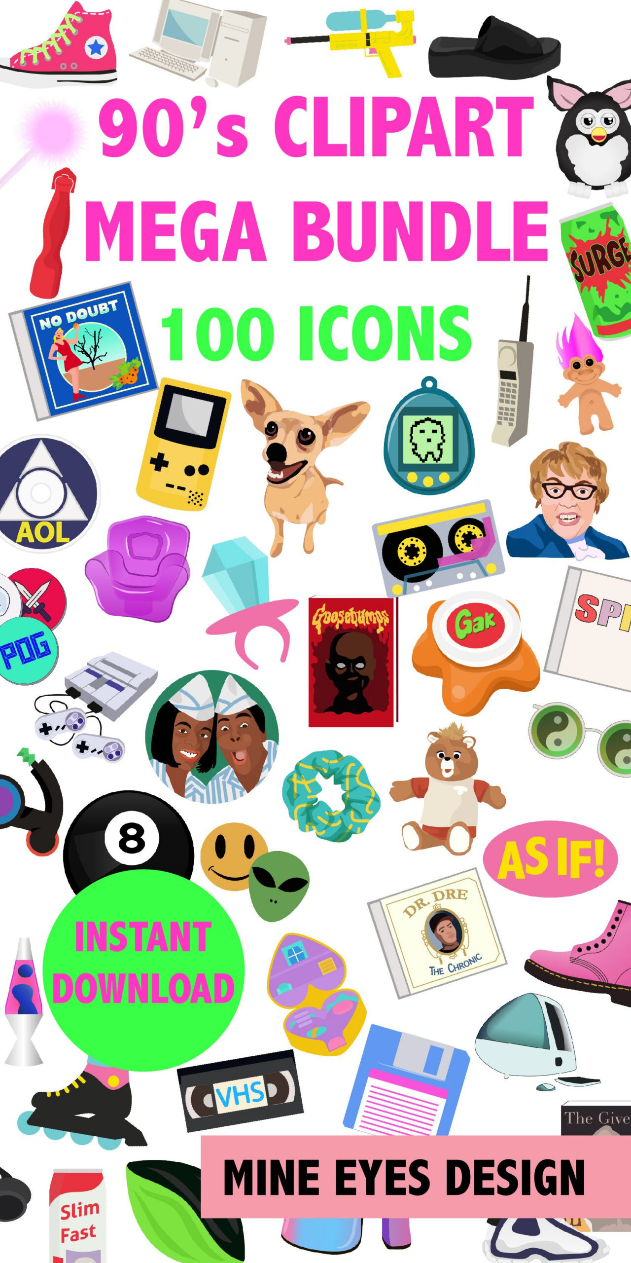 Discover 22 90S Party Printable And 90S Party Ideas | Homemade for Printable 90S Props Free