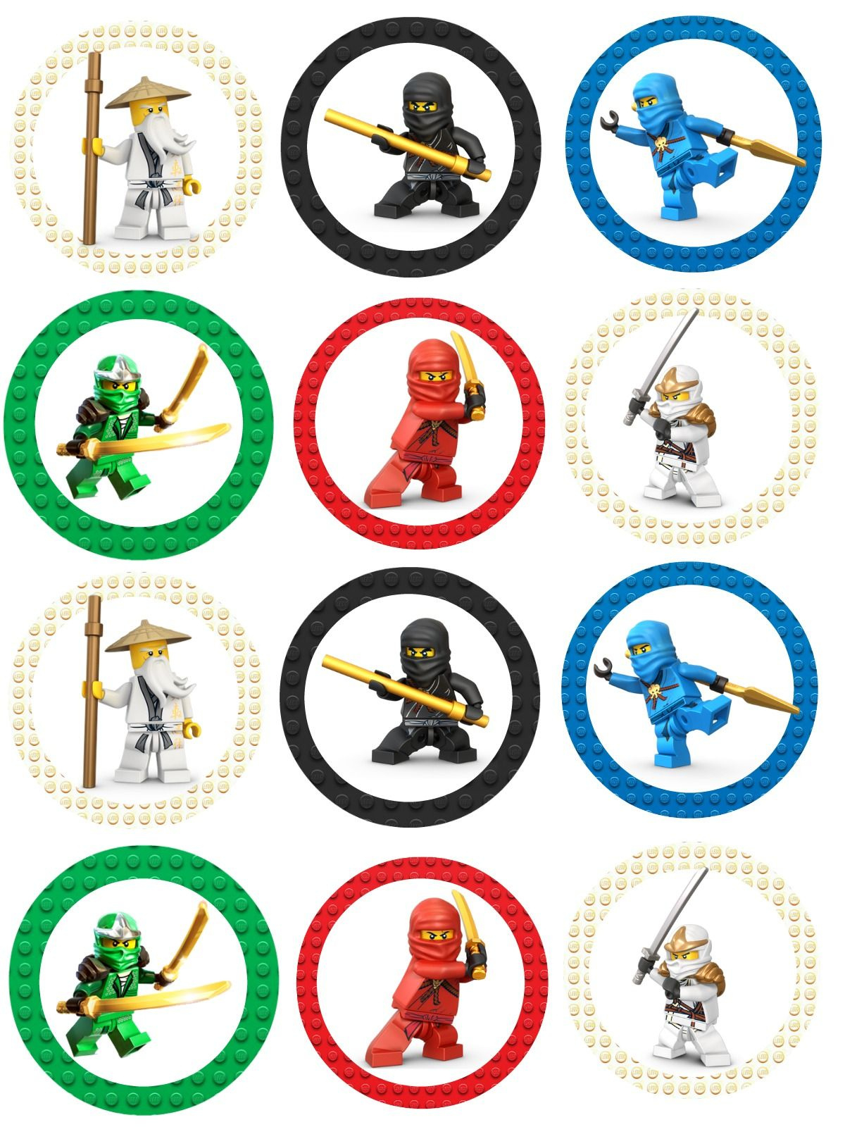 Discover 220 Lego Ninja Printables And Ninjago Birthday Party intended for Free Ninjago Printables