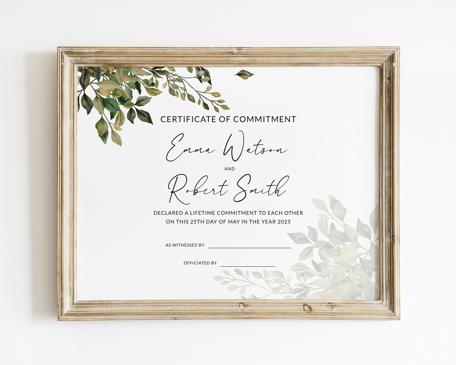 Discover 24 Commitment Certificates And Commitment Ceremony Ideas throughout Commitment Certificate Free Printable