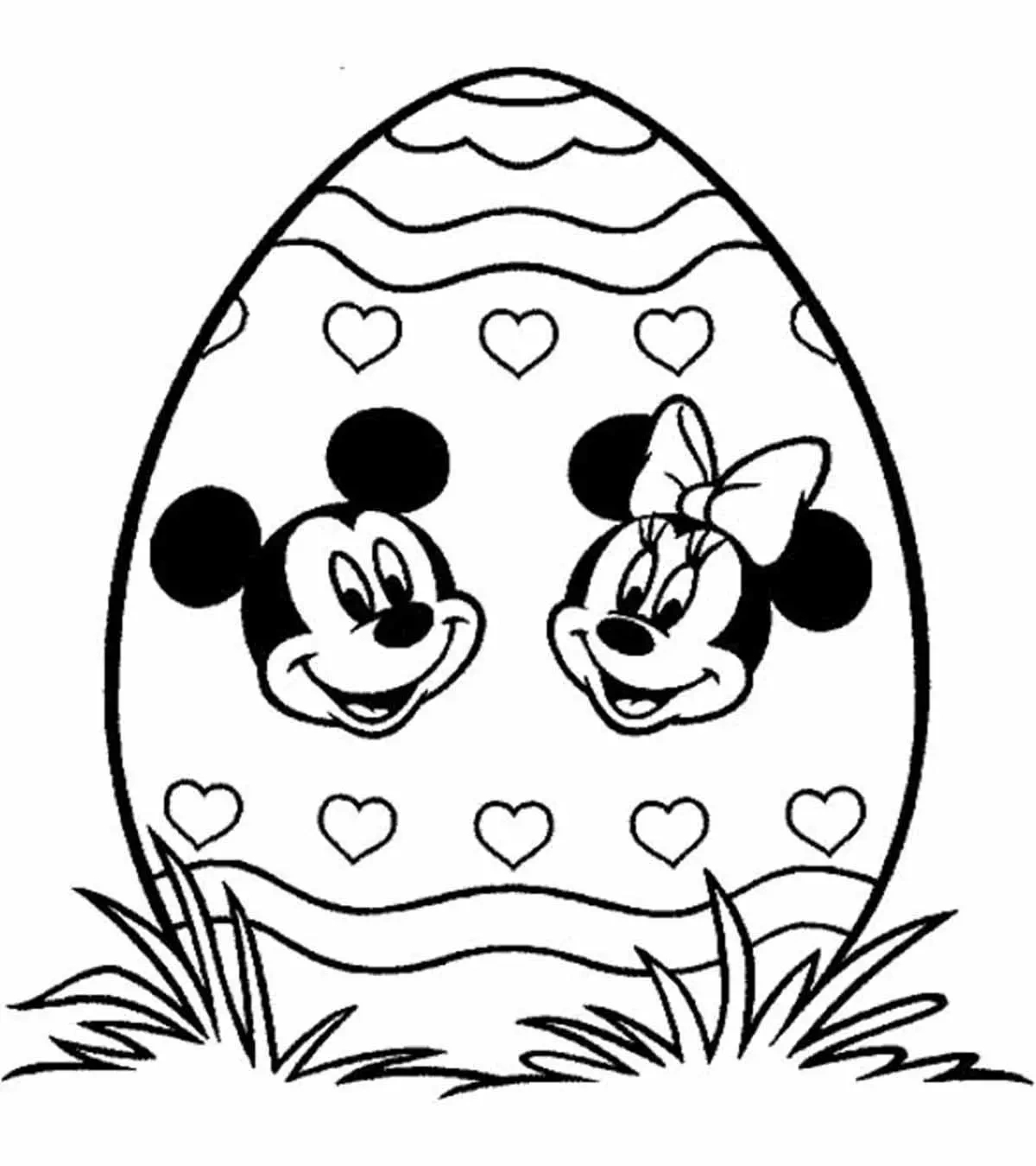 Disney Easter Coloring Pages: 10 Free Printables For Kids with regard to Free Printable Easter Coloring Pages For Toddlers
