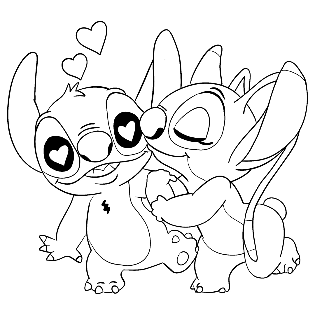 Disney Valentine'S Day Colouring Sheets & Cards – Free Printable in Free Printable Disney Valentine Coloring Pages