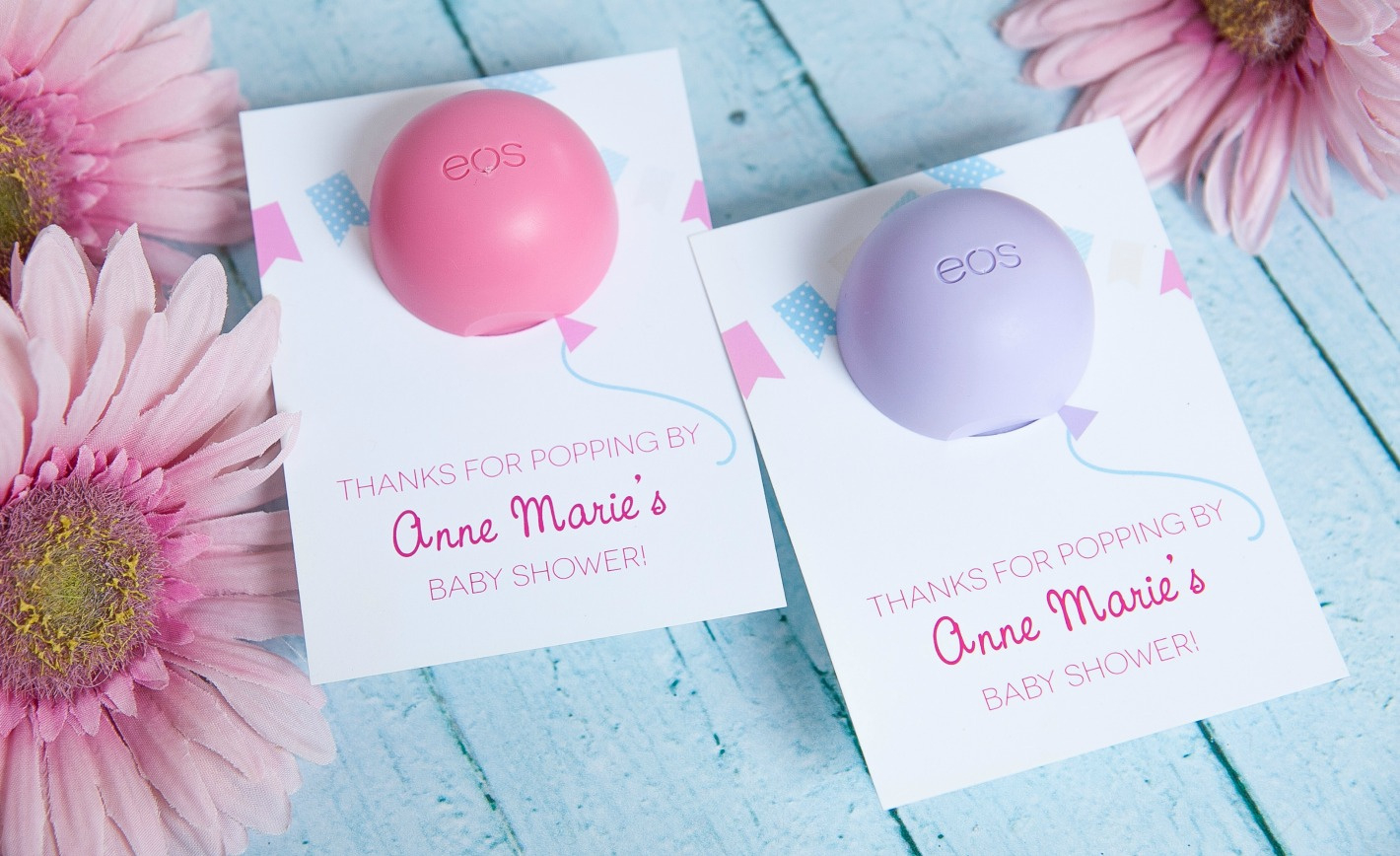 Diy: Baby Shower Tea Party Favor + Free Printable! with Free Printable Eos Baby Shower Template