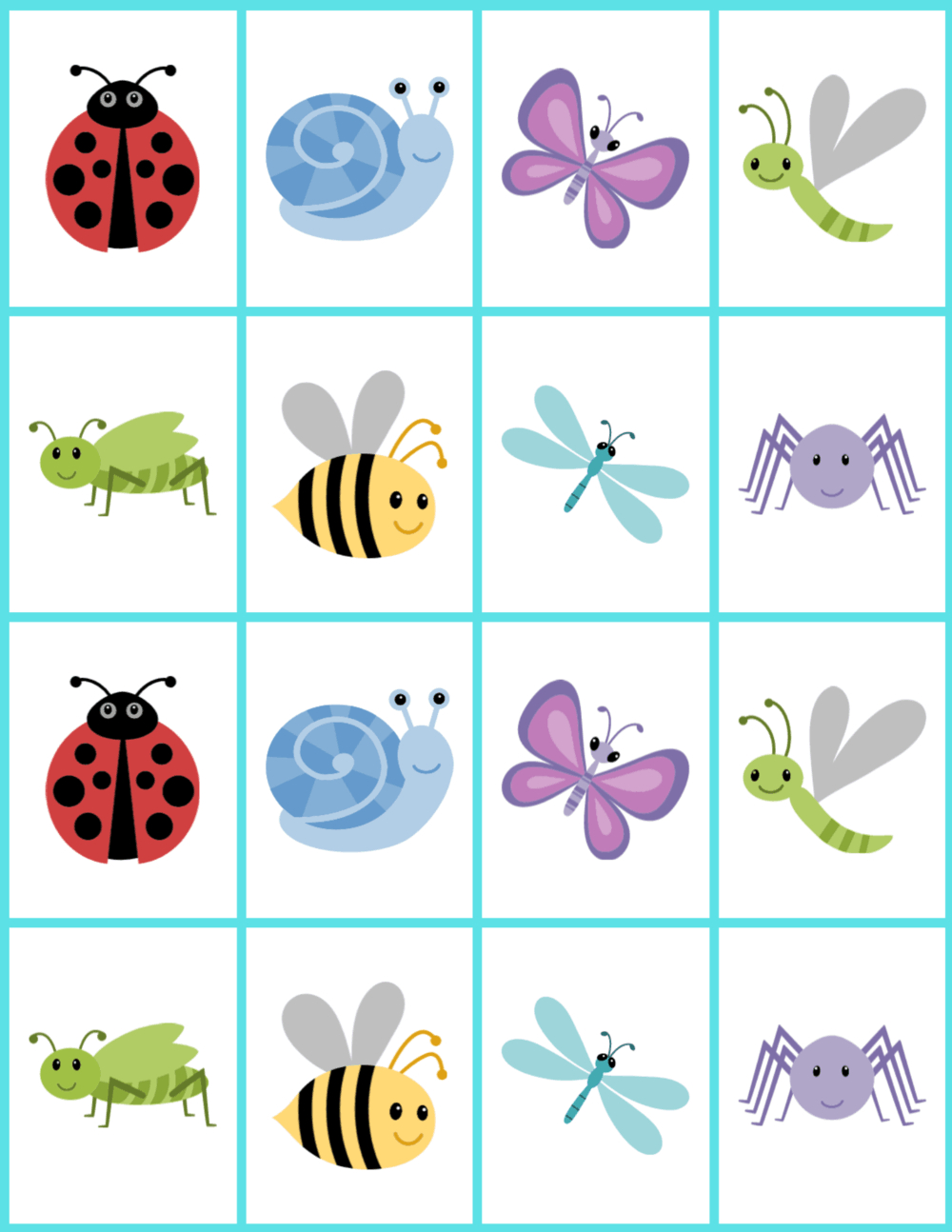 Diy Memory Game Cards For Kids (Free Printable) - Stlmotherhood inside Free Printable Matching Cards