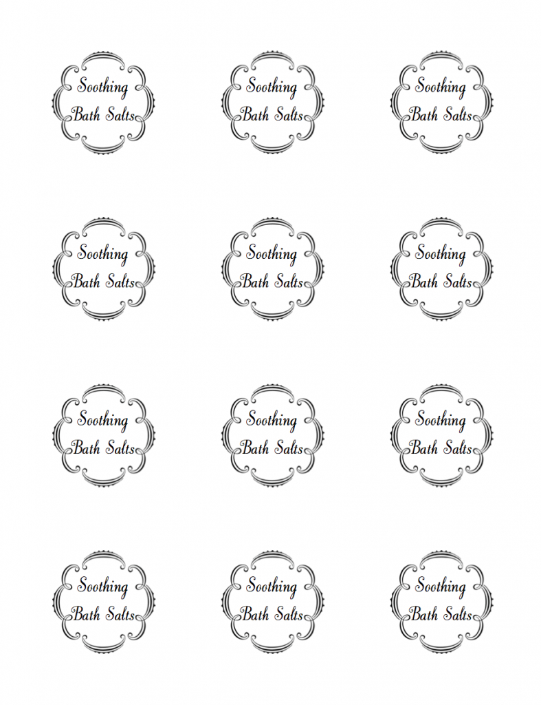 Diy Mother'S Day Gift Idea (With Free Printable Labels!) - Making regarding Spa In A Jar Free Printable Labels