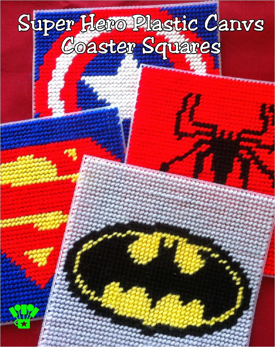 Diy Party Mom: Super Hero Coaster Plastic Canvas Pattern throughout Free Printable Plastic Canvas Patterns