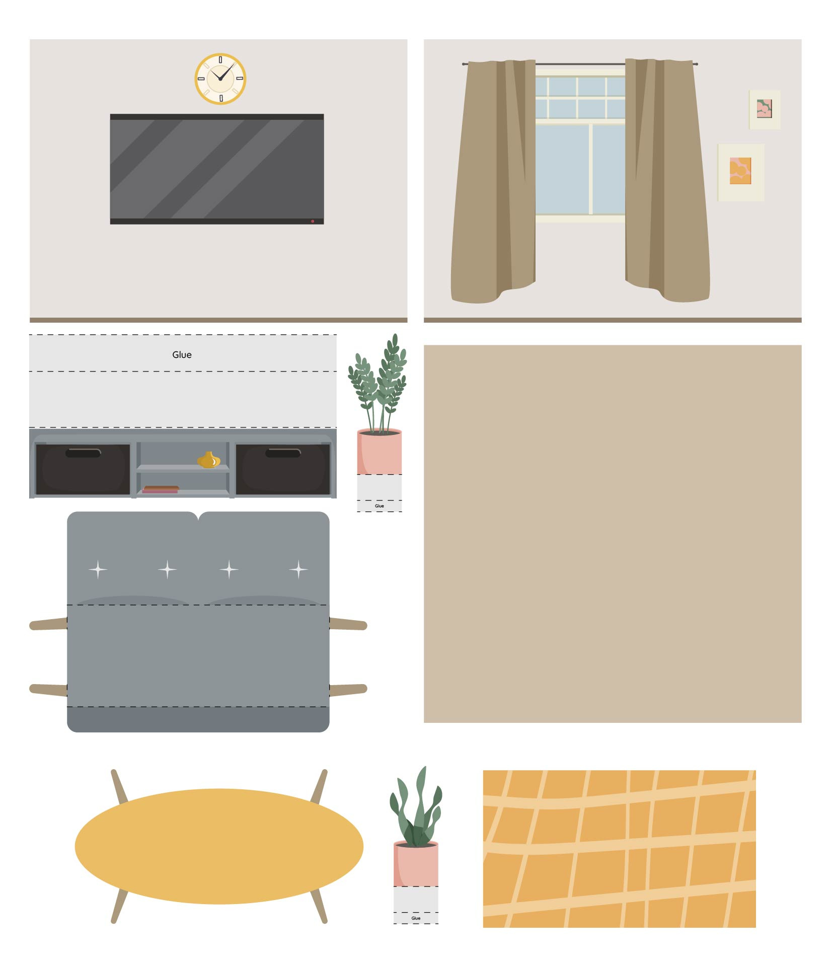 Dollhouse Sofa Printable Dollhouse Sofa Printable Free Printable regarding Free Printable Dollhouse Furniture Patterns