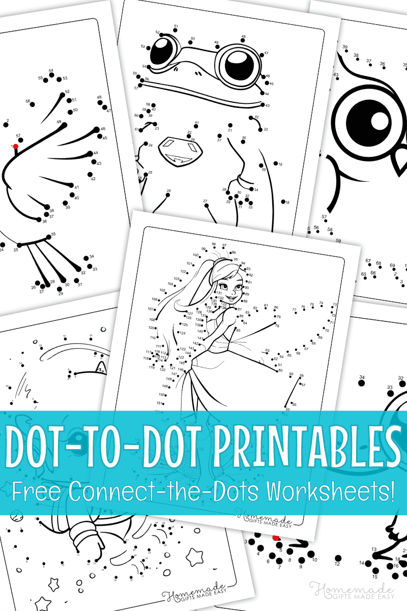 Dot-To-Dot Printables For Kids (Free Connect The Dots Pdf) regarding Free Printable Dot To Dot Easy