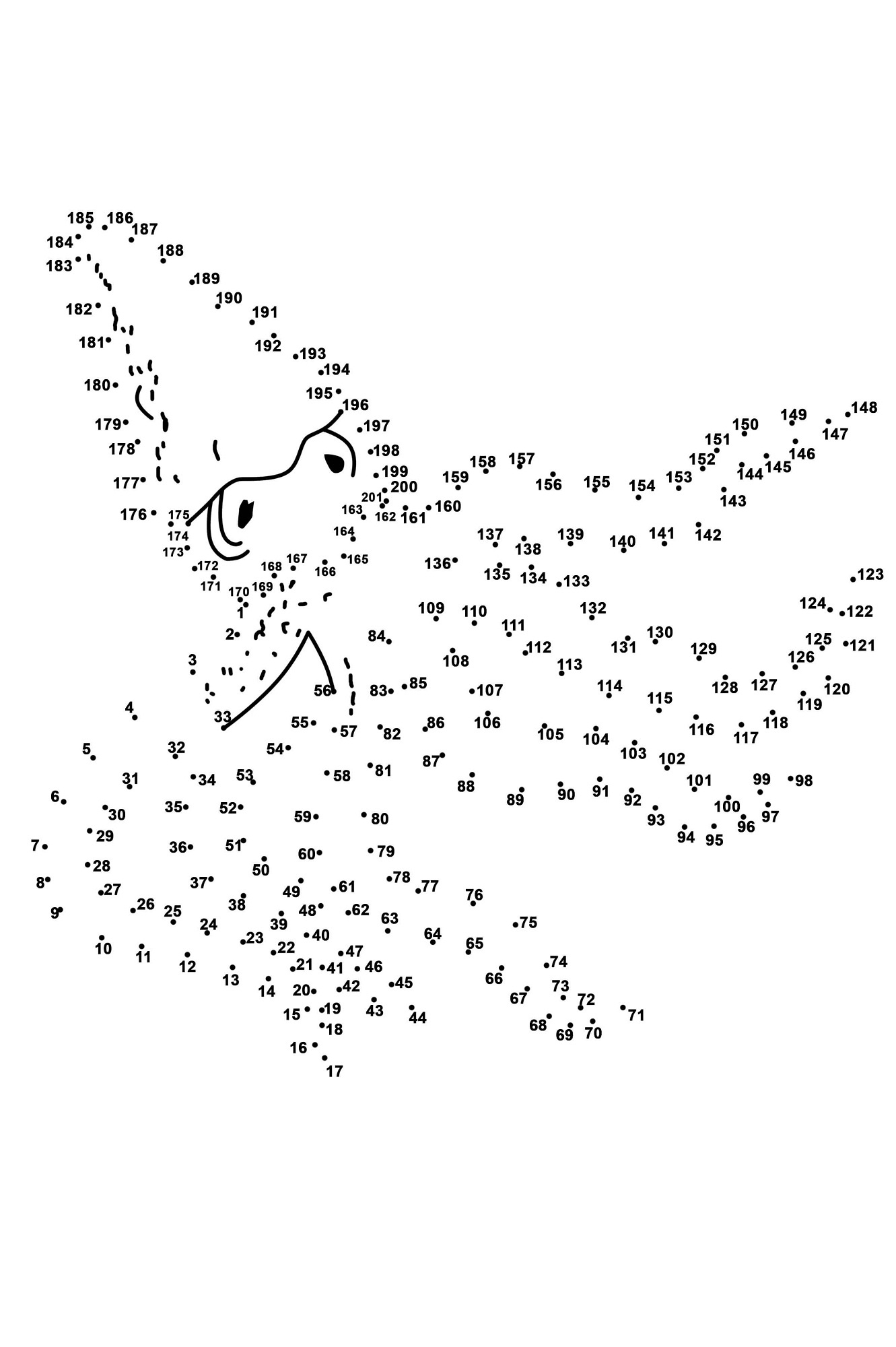 Dot To Dot Printables - Printable Party Favors pertaining to Dot To Dot Free Printables
