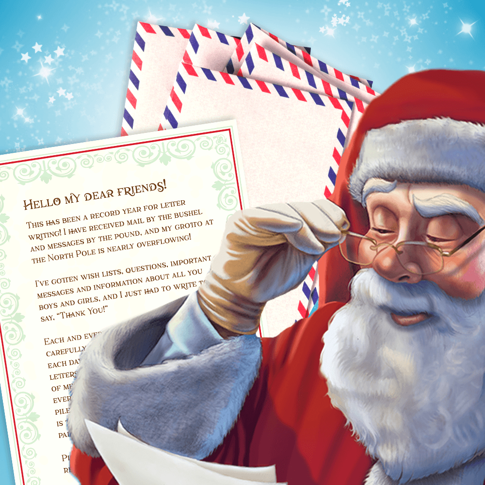 Download A Free, Printable Letter From Santa - Elf On The Shelf within Free Printable Letters From Santa Claus