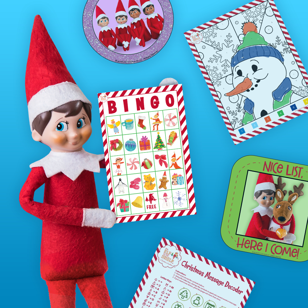 Download Printable Elf On The Shelf Activities | The Elf On The Shelf with regard to Elf On The Shelf Free Printable Ideas