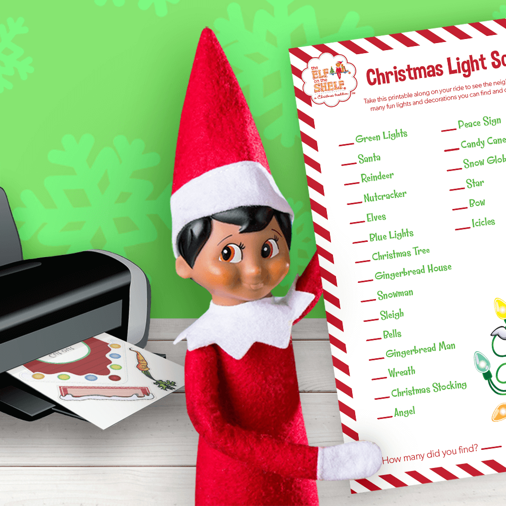 Download These 8 Free Printables For Your Scout Elf | The Elf On in Free Elf Printables