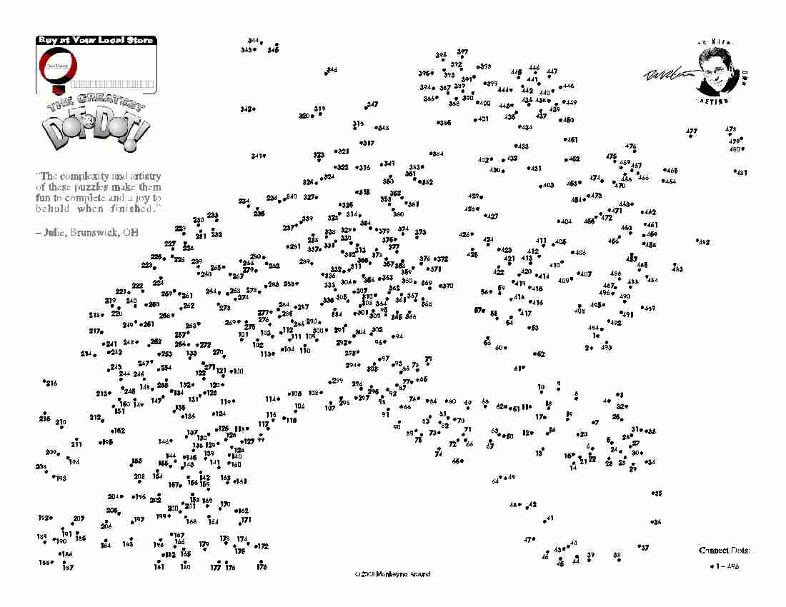 Downloadable Dot-To-Dot Puzzles - Worksheets Library with regard to Free Printable Dot To Dot Hard