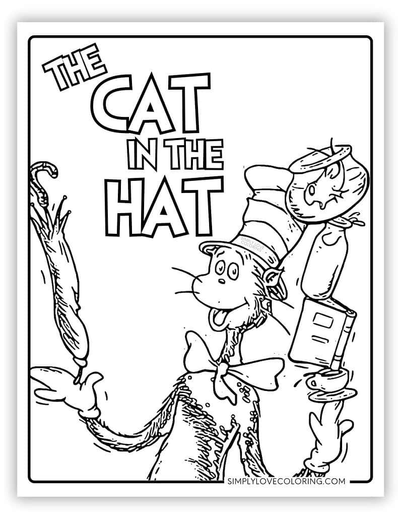 Dr. Seuss Coloring Pages (Free Pdf Printables) - Simply Love Coloring intended for Free Printable Dr Seuss Coloring Pages