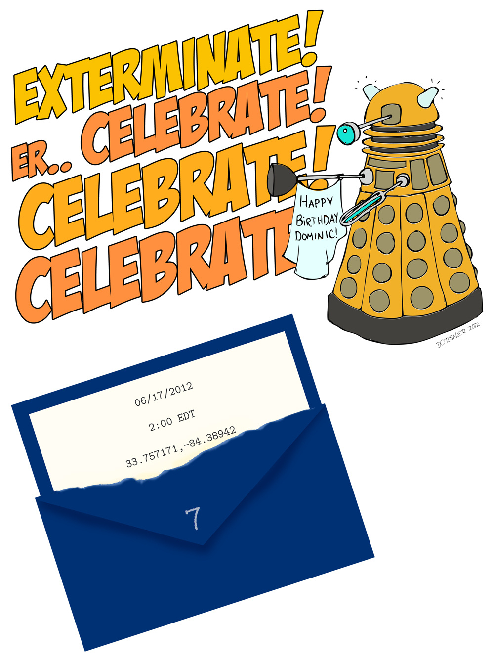 Dr. Who Birthday Party Invitation (Downloadable Template, Too within Doctor Who Party Invitations Printable Free