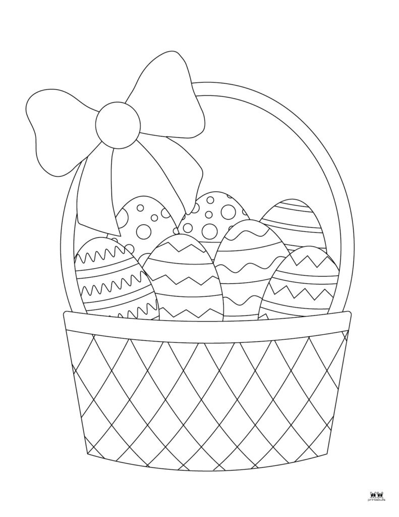 Easter Coloring Pages - 51 Free Printables | Printabulls with regard to Easter Color Pages Free Printable