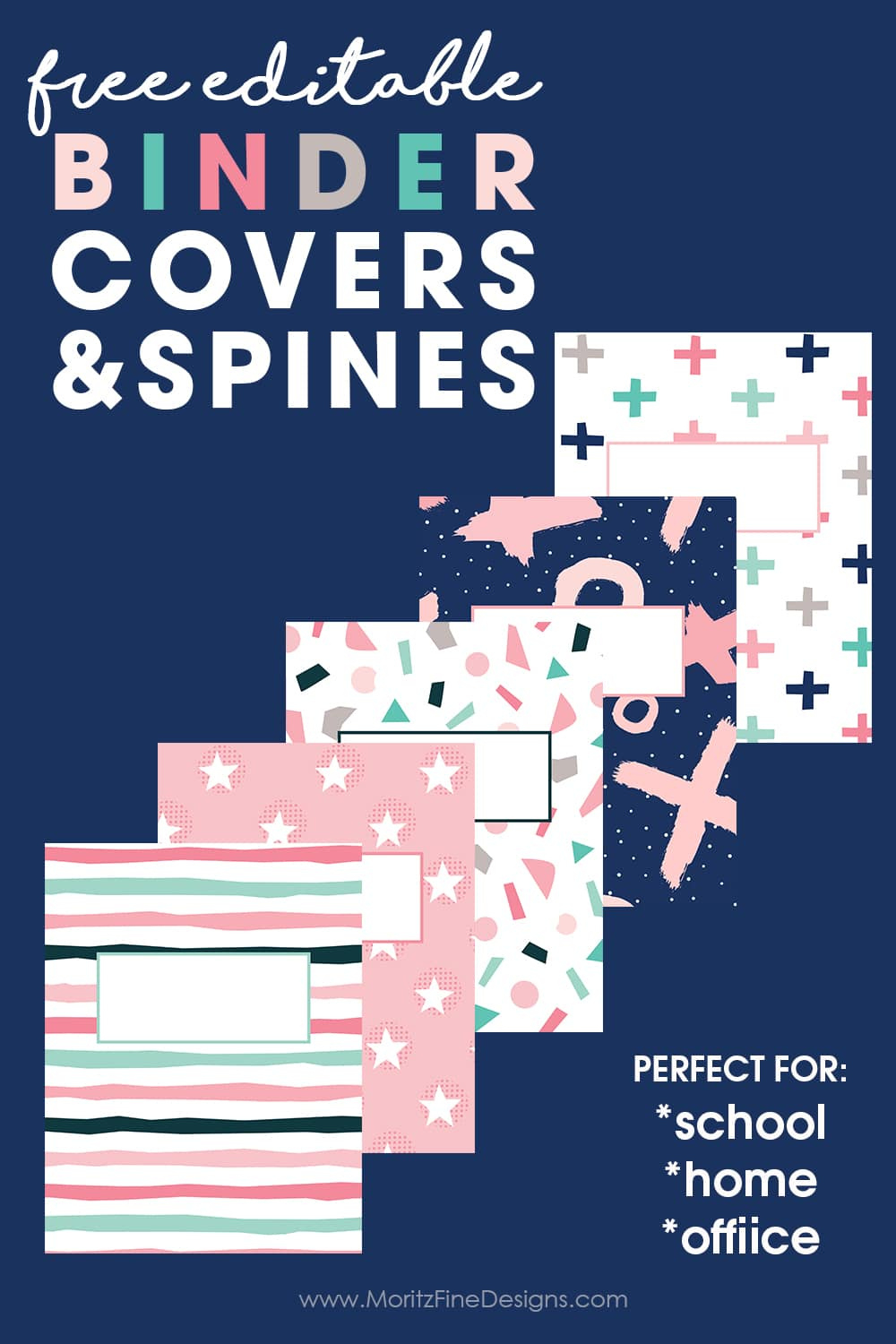 Editable Binder Covers &amp;amp; Spines | Free Printable Download pertaining to Free Printable Binder Covers And Spines
