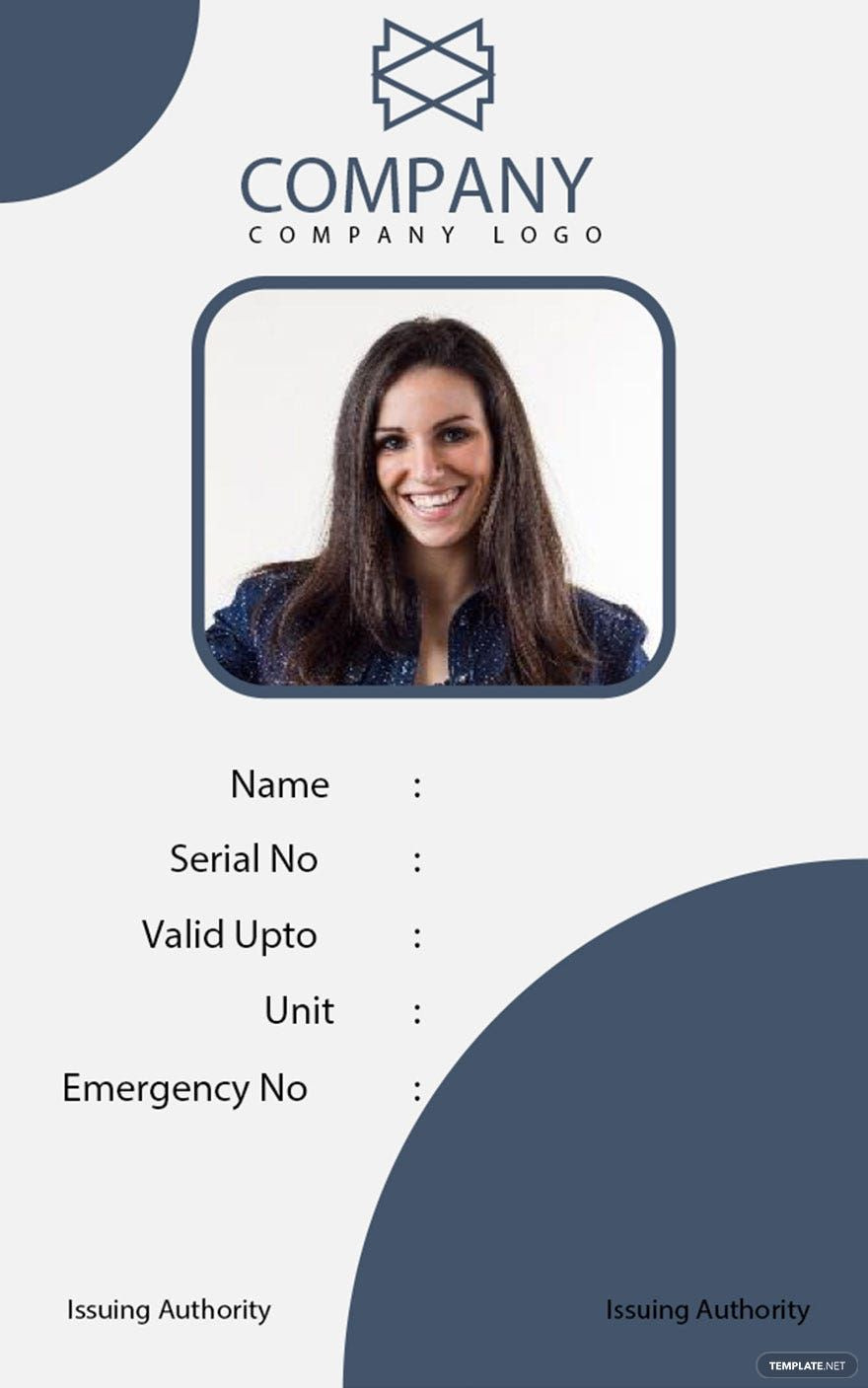 Editable Professional Id Card Templates In Word To Download for Free Printable Id Cards Templates