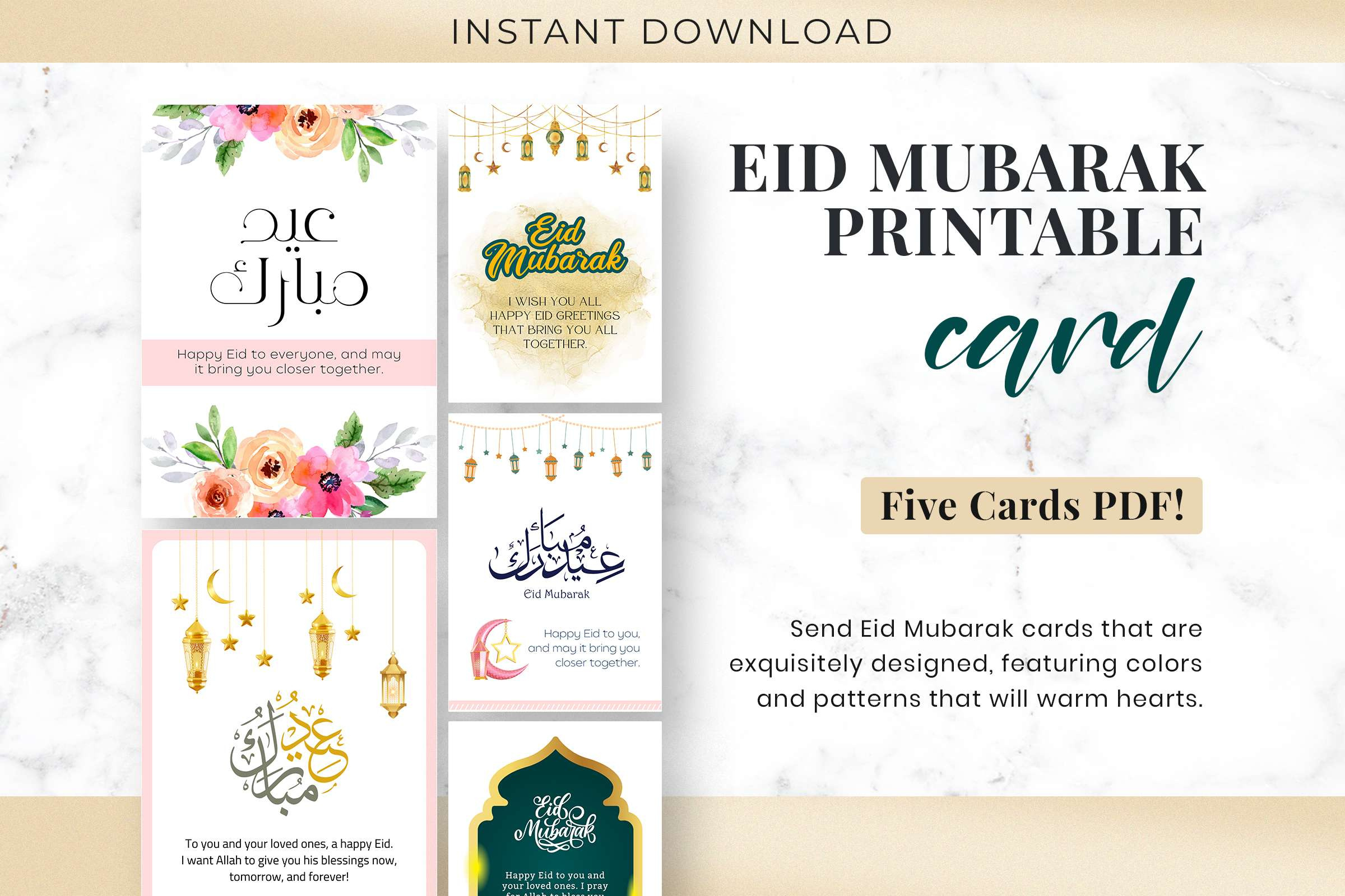 Eid Greeting Cards | Snapybiz with regard to Eid Cards Free Printable