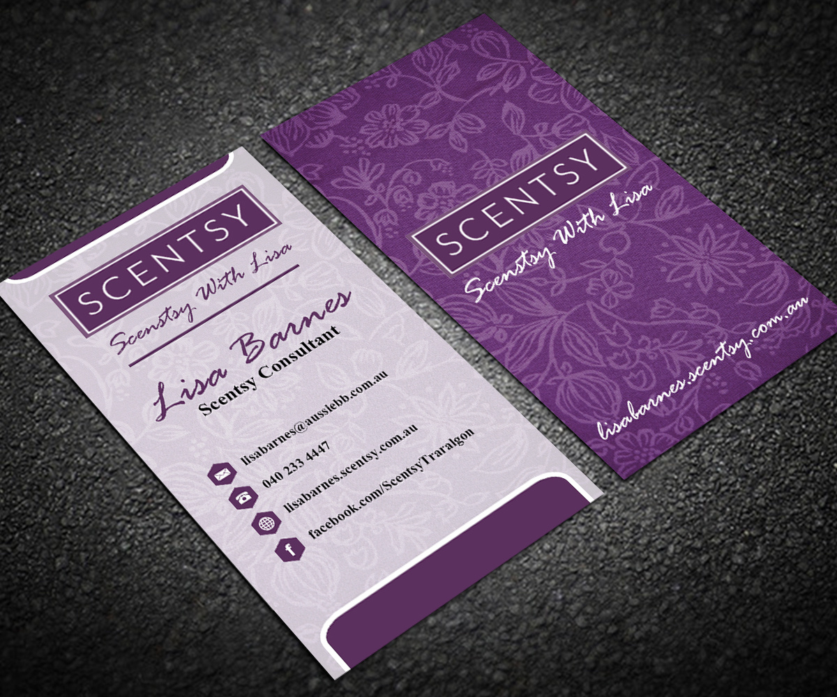 Elegant, Modern, Business Business Card Design For Bamits within Free Printable Scentsy Business Cards