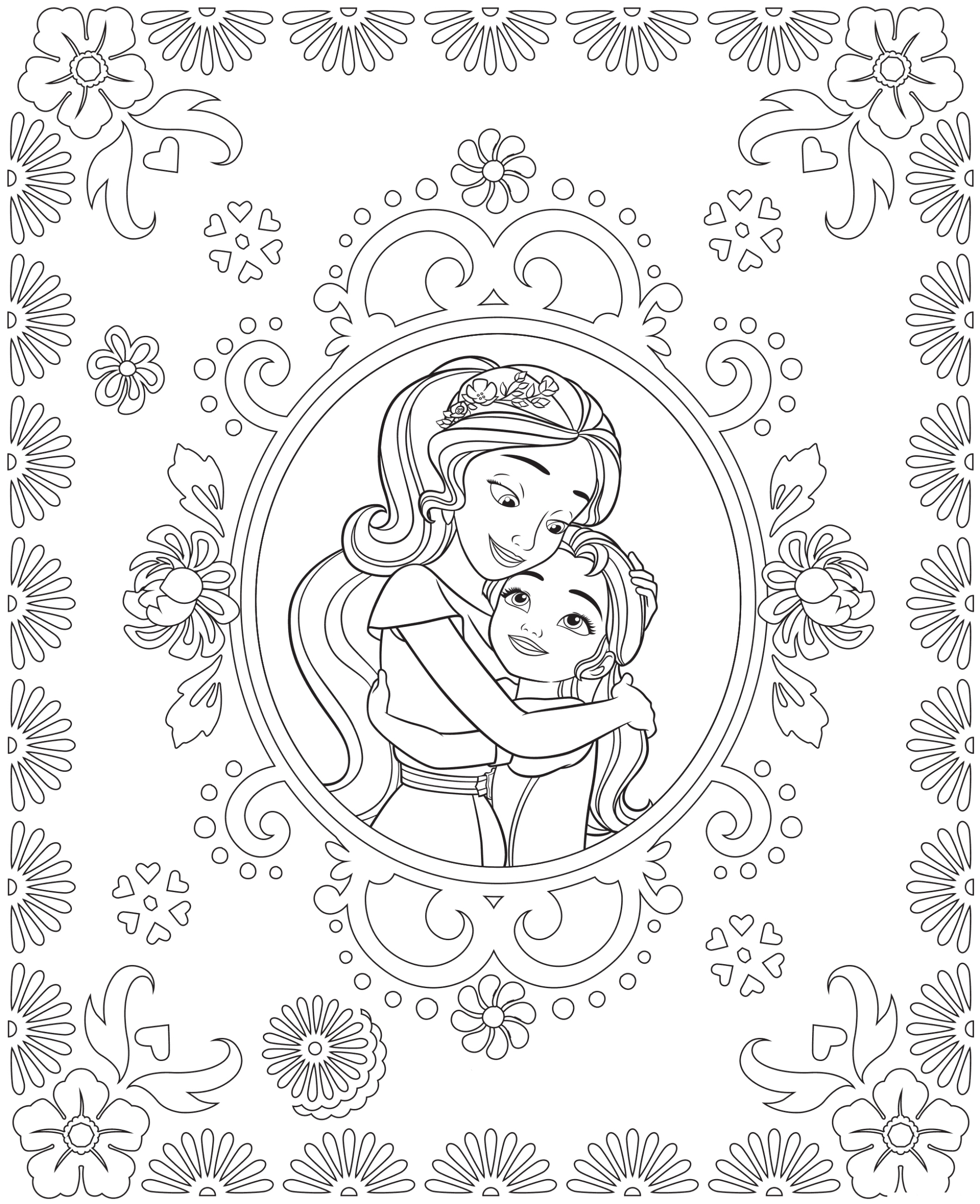 Elena Of Avalor Coloring Pages - Best Coloring Pages For Kids pertaining to Elena Of Avalor Free Printables