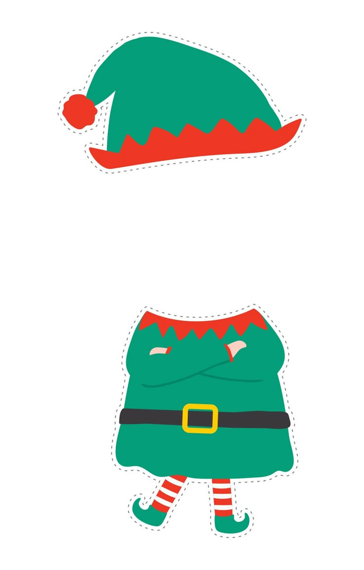 Elf Christmas Templates - 17 Free Pdf Printables | Printablee throughout Free Printable Elf Pattern