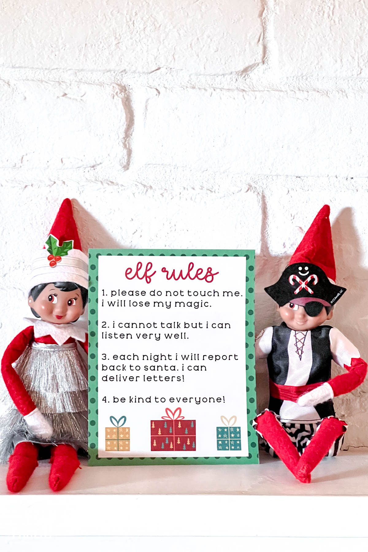 Elf On The Shelf Rules (Free Printable) - The Simple Parent in Free Printable Elf On The Shelf Story