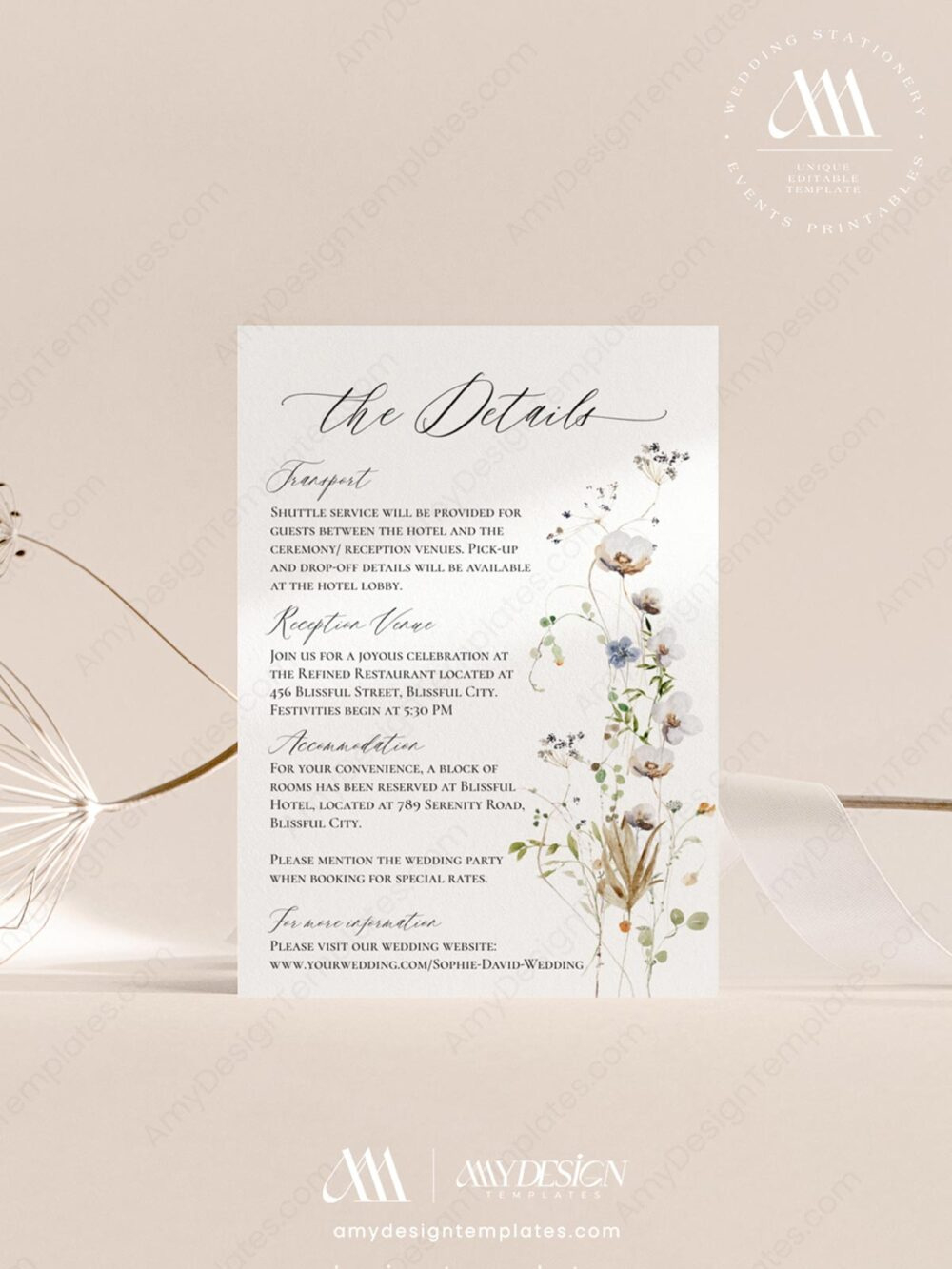 Enclosure Cards - Amy Design Templates inside Free Printable Enclosure Cards