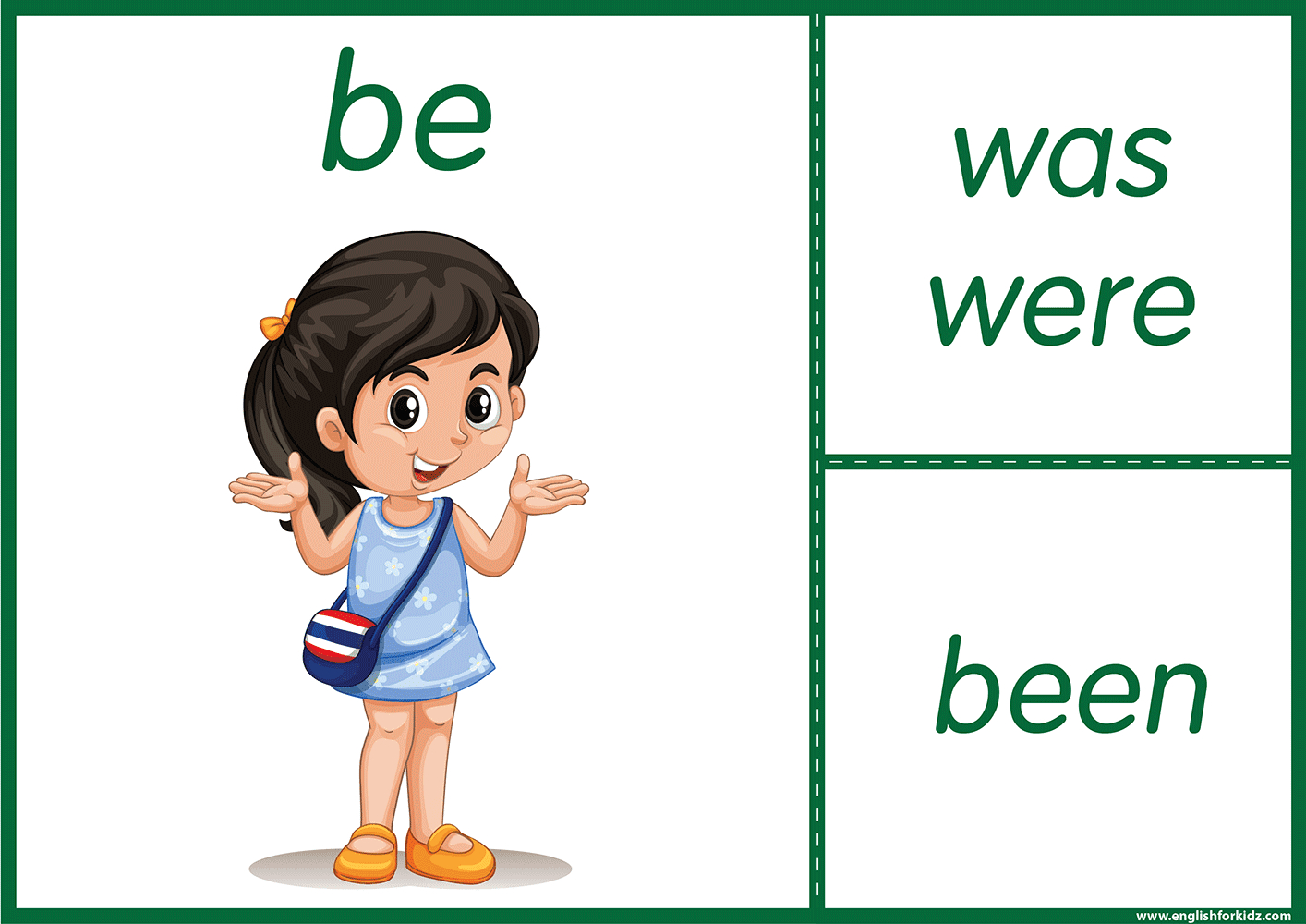 English For Kids Stepstep: Printable Flashcards To Learn 92 throughout Irregular Verbs Flashcards Printable Free