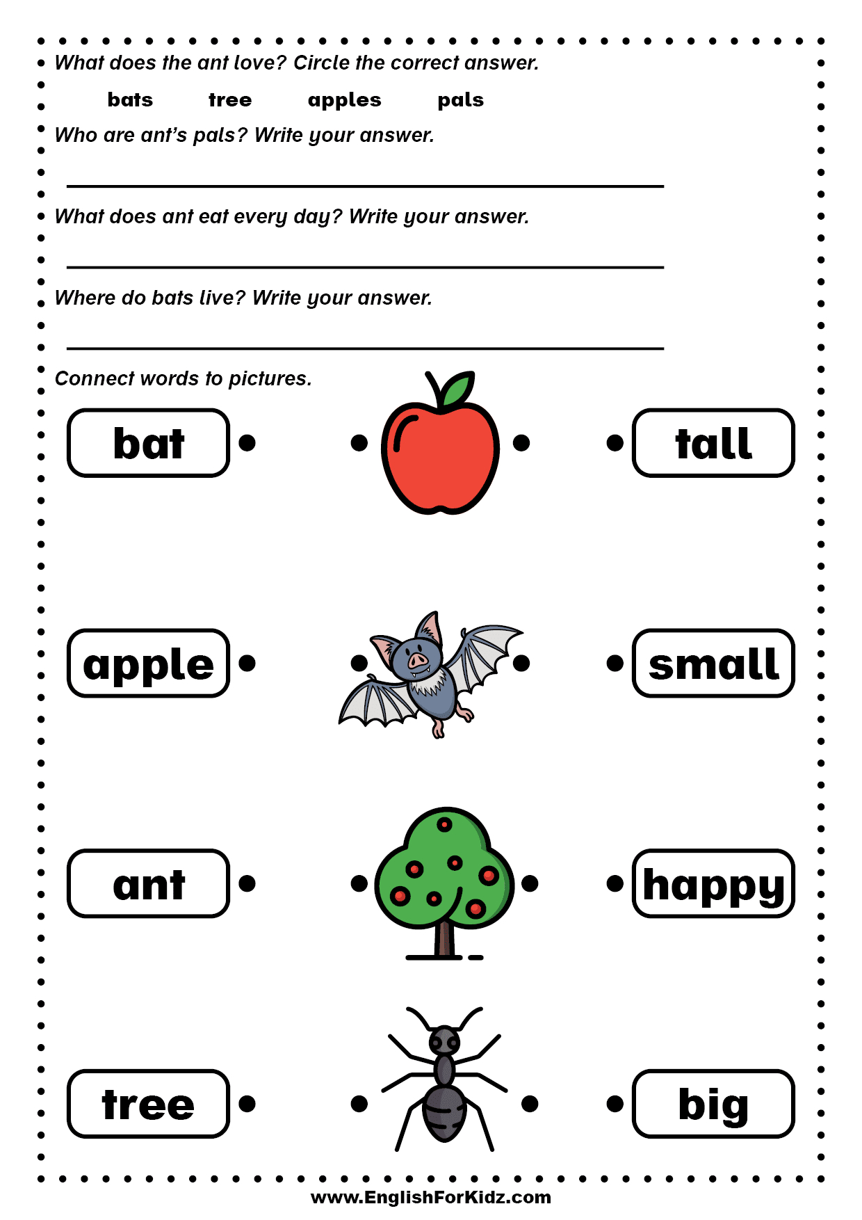 English For Kids Stepstep: Reading For Kindergarten And within Free Printable English Reading Worksheets For Kindergarten
