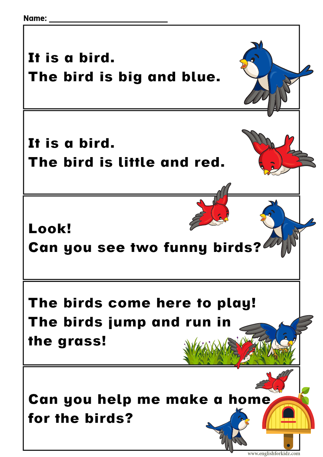 English For Kids Stepstep: Sight Words Reading Passages And throughout Free Printable Sight Word Reading Passages