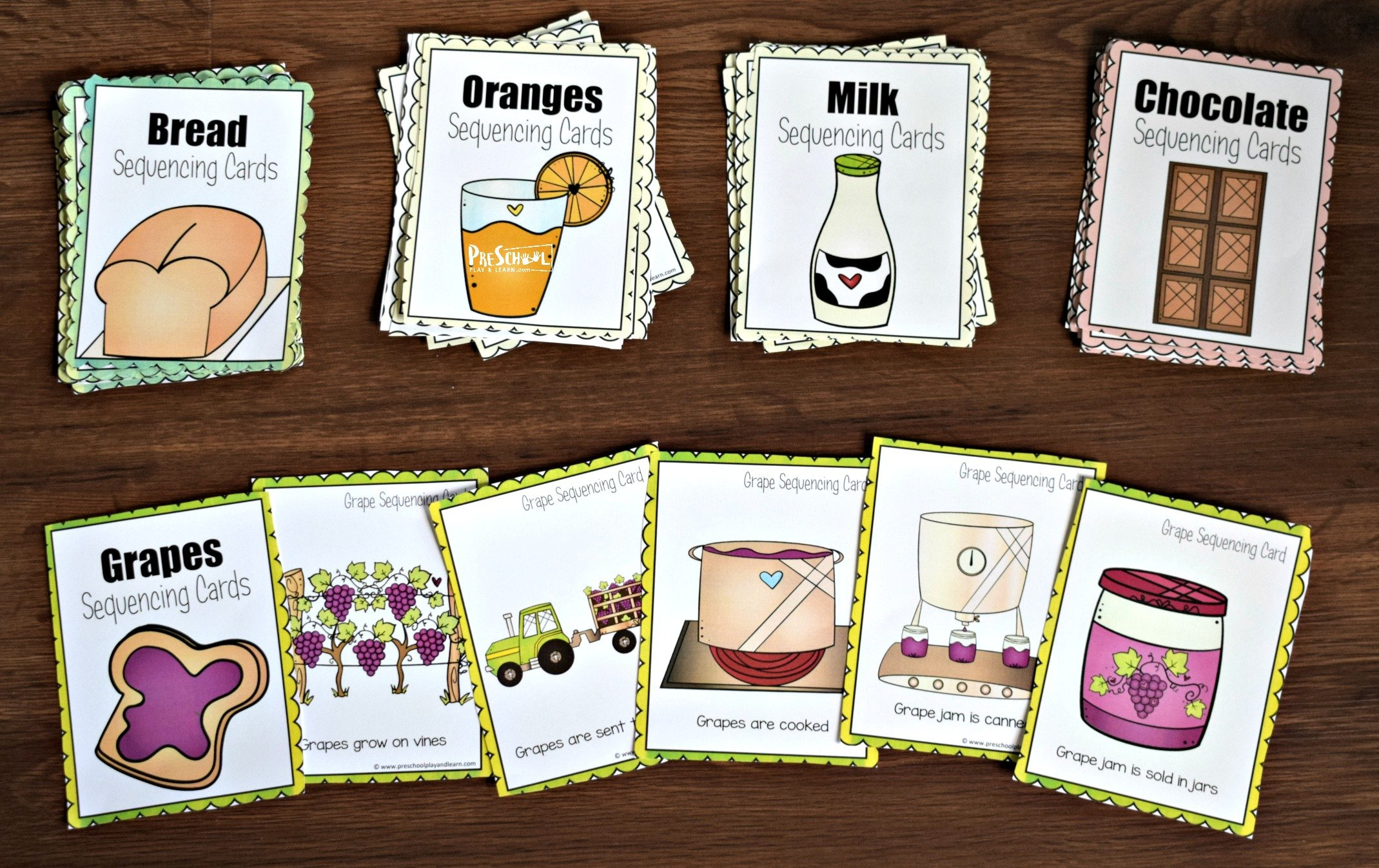 🚜 Free Printable Farm Sequencing Cards Activity within Free Printable Sequencing Cards